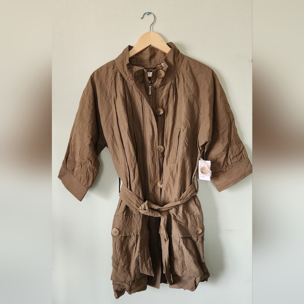 Vince Tan Jacket Sz M